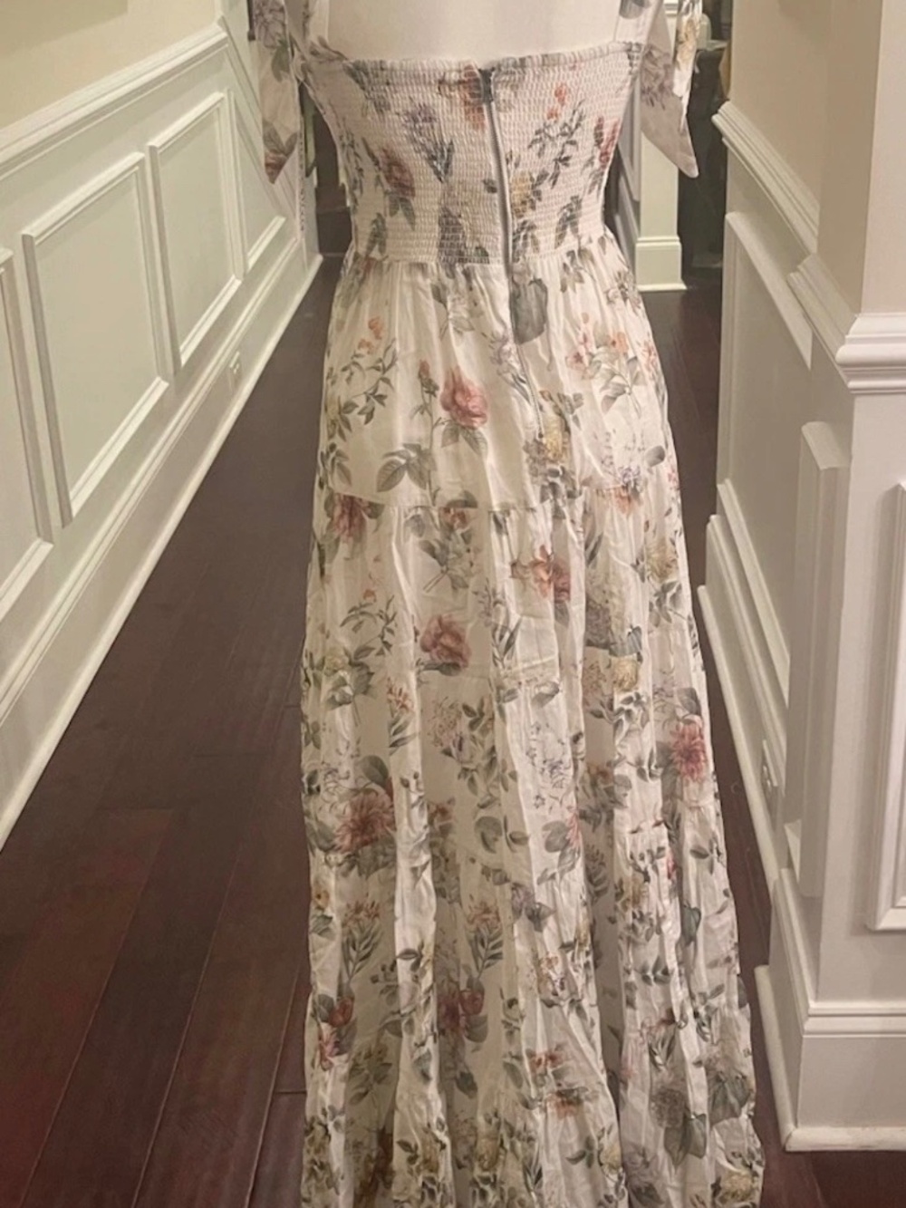 Alice + Olivia Monnie Maxi Dress Floral Sweet Nothings Fairytale Easy Luxury 6 - Picture 14 of 16